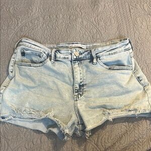 Light Blue Denim KanCan Shorts 16